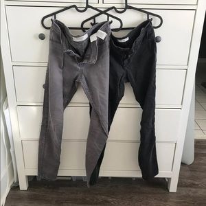 $9 for 2pairs A&F high rise jean leggings 4 W27